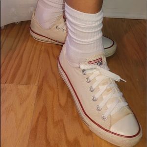 FINAL PRICE!! White Converse